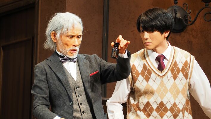 片岡鶴太郎が名探偵ポアロに扮する極上ミステリーが開幕！鈴木拡樹を相棒に「その一瞬一瞬に全霊を懸け、ゆるぎない覚悟で」と気合い