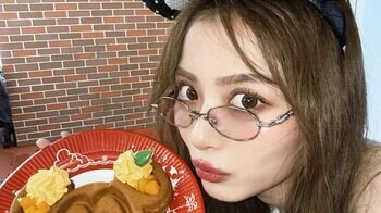 内田理央 悲劇的な“びっしょびしょ”スプラッシュ・マウンテン前後の写真公開！「びしょ濡れでもかわいい」と反響