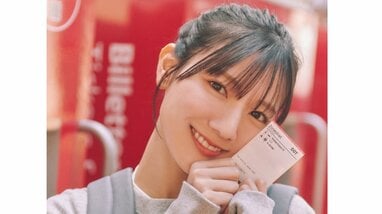 日向坂46・河田陽菜 照れた表情のランジェリー姿を披露！“恋に落ちずに