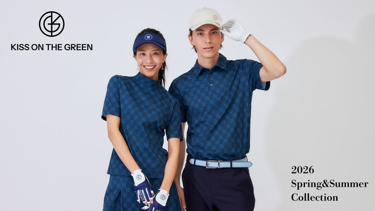 レディースゴルフウェア「KISS ON THE GREEN」、ブランドリニューアル