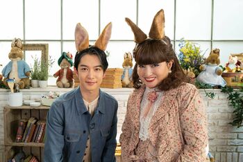 千葉雄大＆黒柳徹子が“ウサ耳”姿で共演！お互いに思わず「かわいい！」