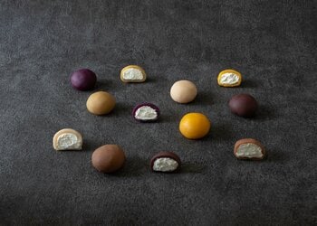 「この世のものとは思えぬ口溶け」Not Wagashiから、餅を秘めた上生スイーツ、6種類の新しい《HISLEY》登場。