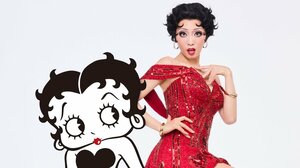 礼真琴がベティーちゃんに変身！真っ赤なワンピースを着こなす扮装ビジュアル解禁『BOOP! The Musical ブープ！ザ ミュージカル』