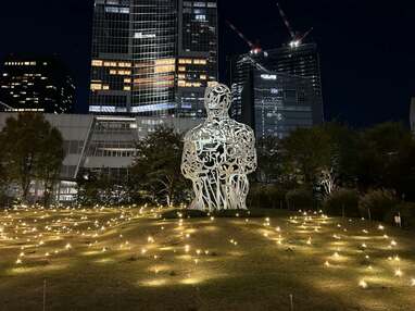 世界各国のアーティストが参加！暗闇に映える光のアート「TORANOMON