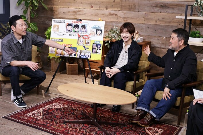 KEY TO LIT・中村嶺亜が『サンダー３』瀬下寛之総監督とトーク！ミルクボーイ・内海崇は『ちいかわ』の魅力をプレゼン『アニメダマ』