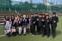 NiziUがフルメンバーで初参戦！チョコレートプラネット・長田庄平の母校で「学校かくれんぼ」開催『新しいカギ』