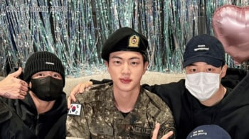  【おかえりなさい】BTS・JIN除隊…食事タイムやハグ会も実施の激レアイベントに、日本も世界もファン熱狂！