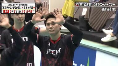 龍神NIPPON「東京チャレンジ2021」西田有志選手＆柳田将洋選手