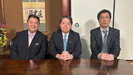 林芳正がブラックマヨネーズに大臣会見では話せない本音を語る！「政治はプロレス？」国会議員の内輪揉めの実情を解説