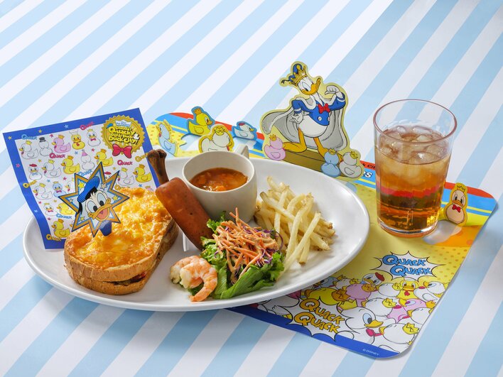 ドナルドがモチーフの新メニュー登場！思わず写真を撮りたくなる