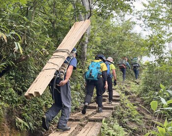 【群馬県みなかみ町】美しい自然を未来につなげる、２つの名峰の登山道整備