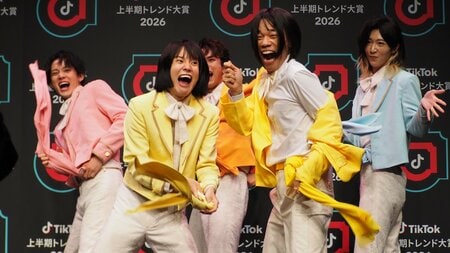 モナキ・おヨネ「昨日も5回声かけられました」話題のそっくりさん「老ヨネ」登場に大感激！大賞受賞に喜びの生パフォーマンス【TikTok上半期トレンド大賞2026】