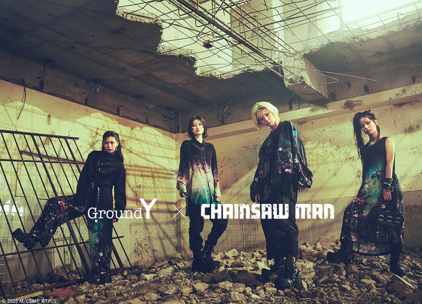 Ground Y × CHAINSAW MAN - THE MOVIE : REZE ARC Collaborate