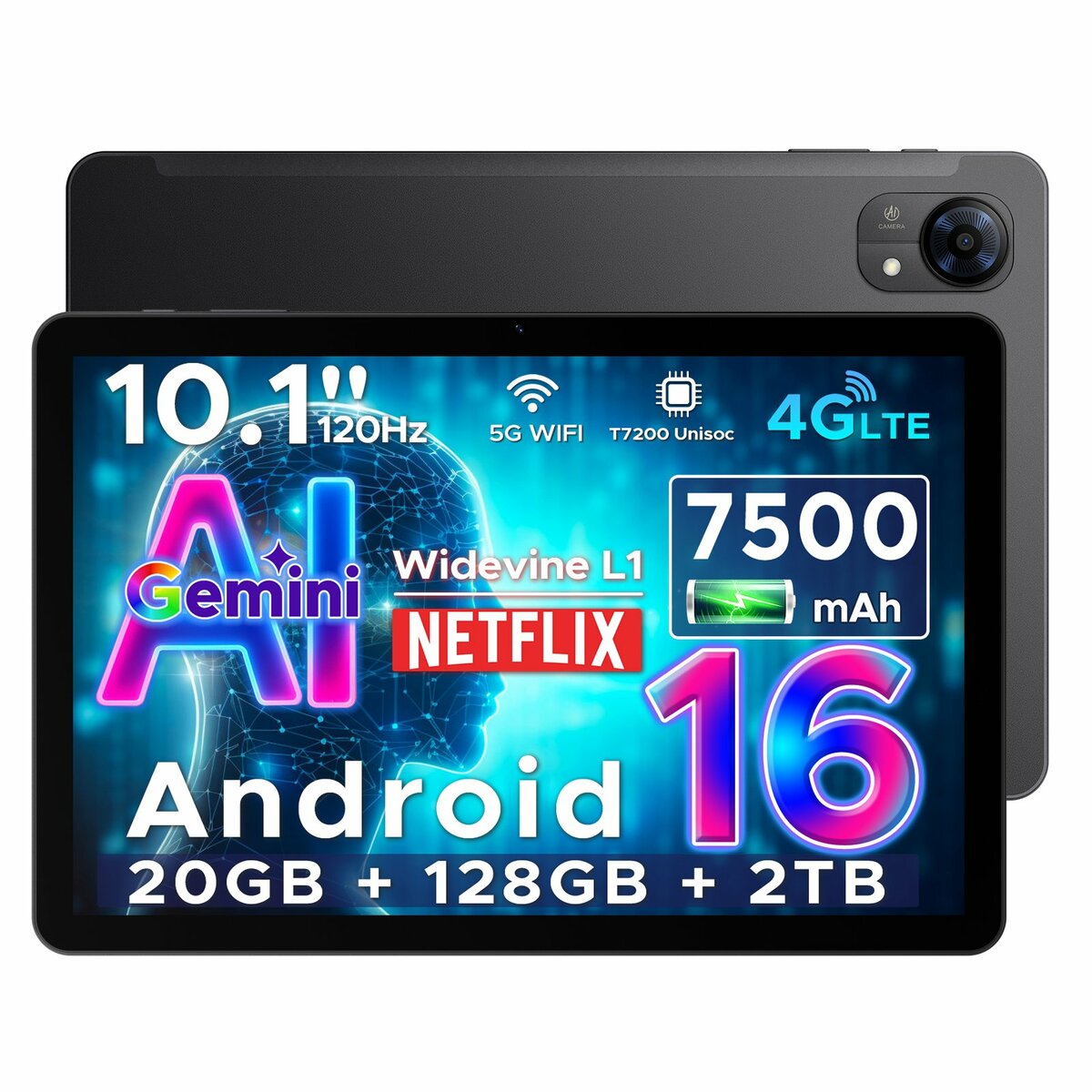 AI時代の新定番。Android16 × Gemini AI搭載 × SIMフリー「DOOGEE TAB