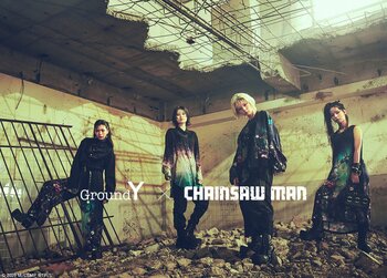 Ground Y × CHAINSAW MAN - THE MOVIE : REZE ARC Collaborate Collection 商品情報・キービジュアル解禁