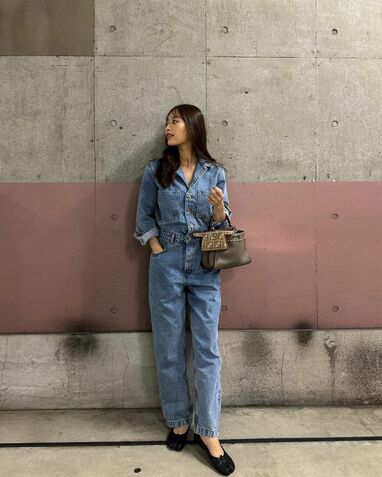 近藤千尋 全身デニムのZARAコーデを披露 「めっちゃお似合いです