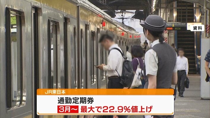 4月までに食料品など3593品が値上げ 平均値上げ率は14%に…通勤定期券も