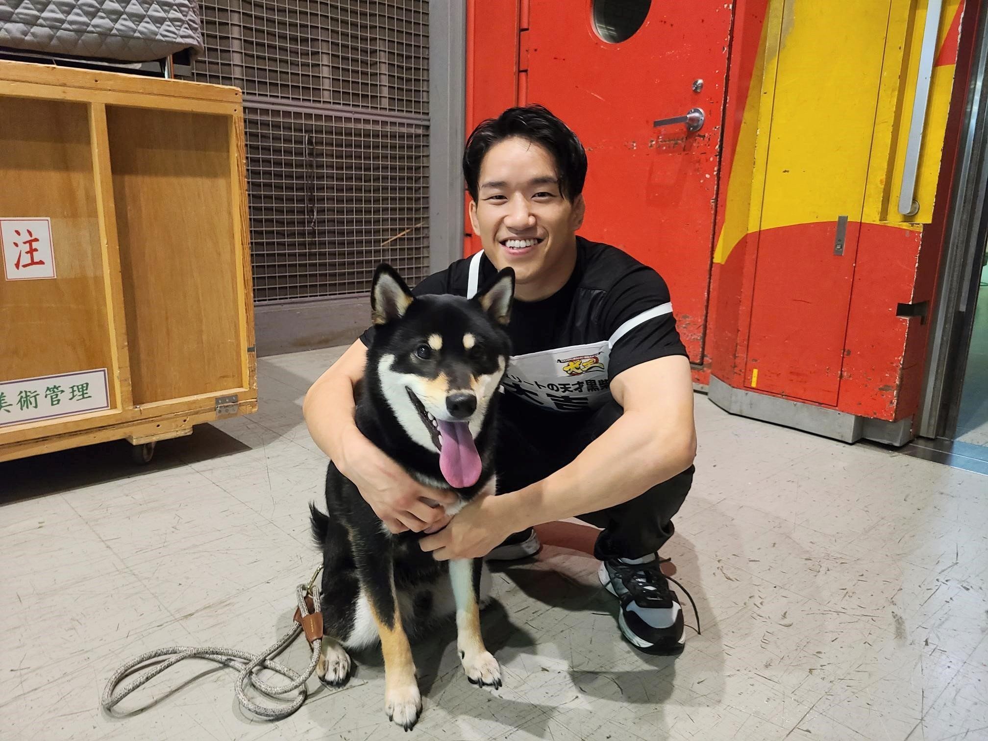 朝倉海、“毎日癒されている”愛犬・大吉と『坂上どうぶつ王国』に出演