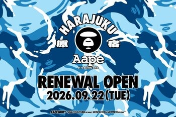 AAPE STORE 原宿店 リニューアルオープン!