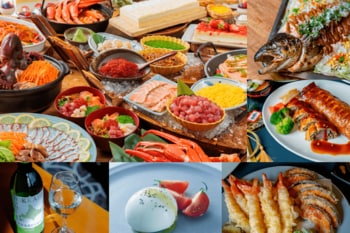 冬のグルメ旅気分を満喫！海鮮尽くしの「北海道ブッフェ」が約2か月限定開催目の前で炙った秋鮭で作る海鮮丼や手作りチーズ、郷土料理など北の味覚を味わい尽くす