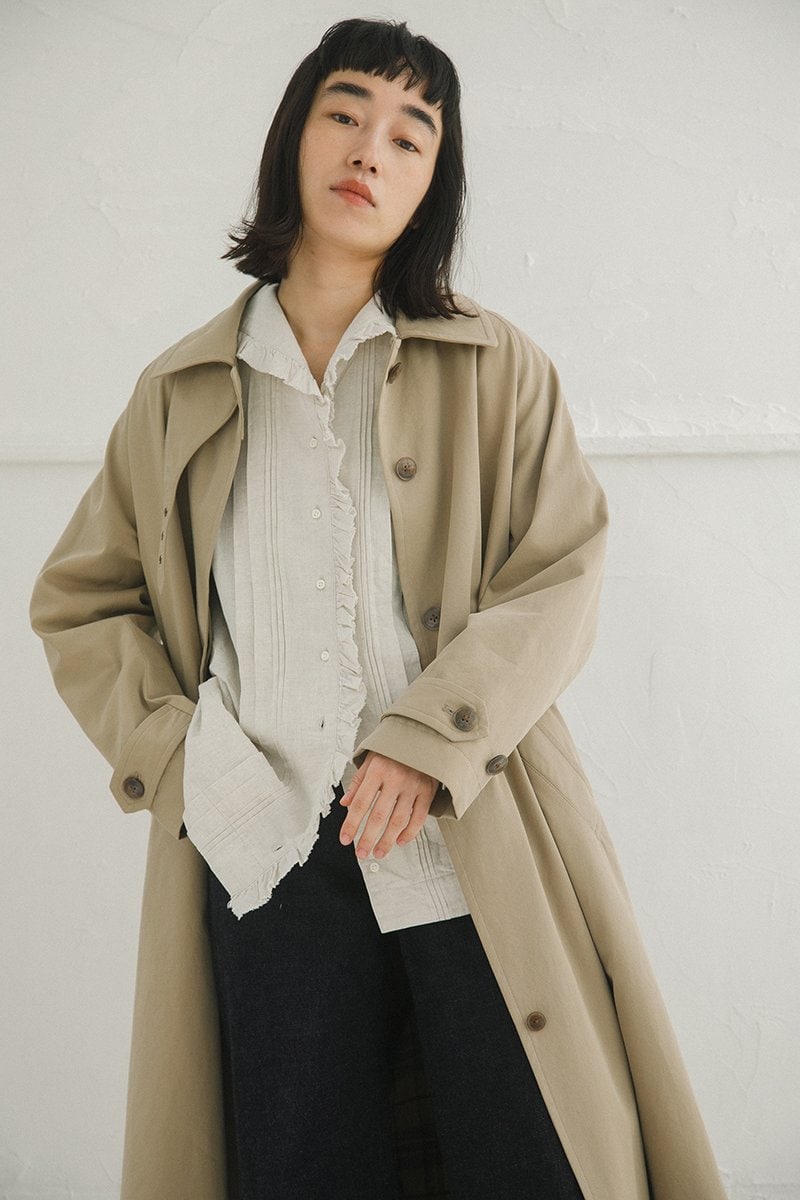 廃盤品 Nigel Cabourn WOMAN トレンチコート 廃盤品 Nigel Cabourn WOMAN トレンチコート - メルカリ