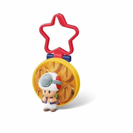 ハッピーセット『スーパーマリオ』第2弾が6月19日発売！ピーチ姫やキノピオなど全6種「ザ・スーパーマリオギャラクシー・ムービー」