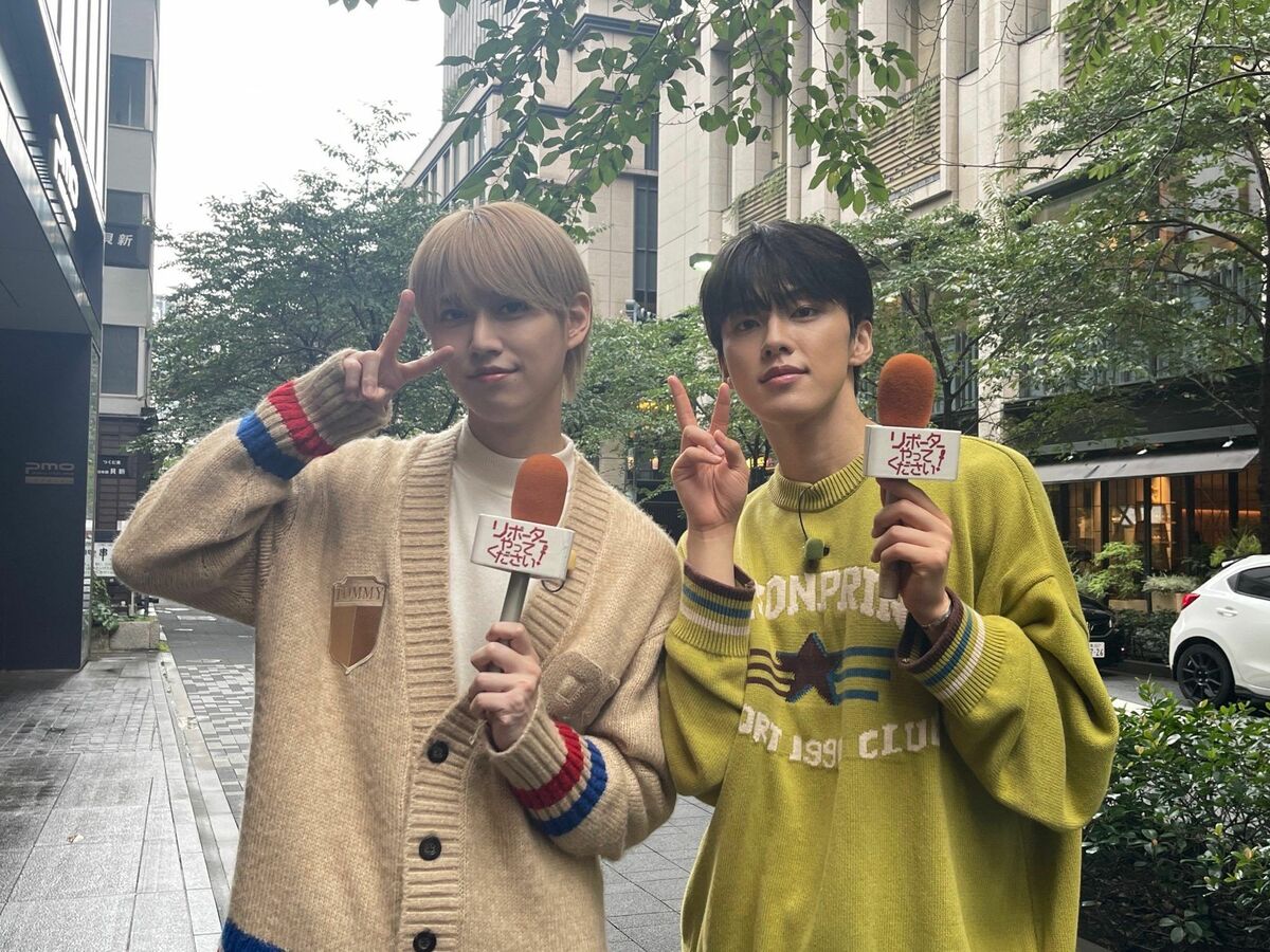 めざまし未公開】JO1“るんき”コンビが銀座カフェ巡り！新曲にかけて