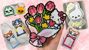 「こんなに進化してるんだ！」アイロンビーズがモコモコ＆キラキラに！？“推し”をより輝かせるアレンジしたトレカケースにトキメキが止まらない【BUZZコレ】