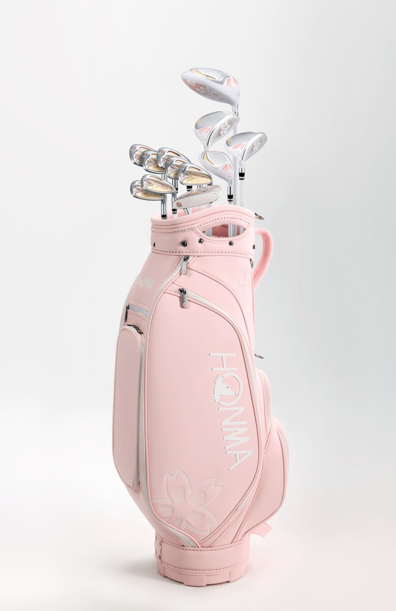 女性の軽やかなスイングを叶えるクラブセット『櫻の舞（SAKURA DANCE