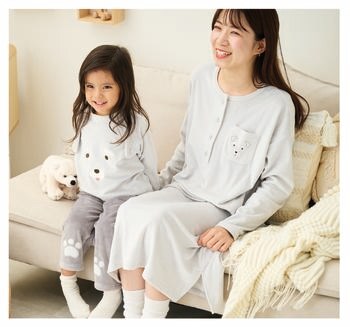 ママもお子さまも“ふんわりリラックス”親子でお揃い『ルームウェア』