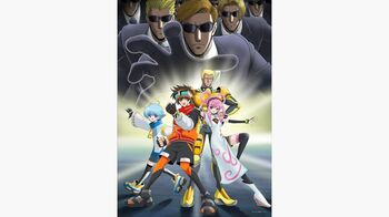 TVアニメ『逃走中 グレートミッション』 岡野剛描き下ろしのビジュアルが公開！