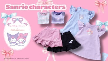【Fluffy BROTHERS】マイメロディとクロミのベビーキッズアパレルコレクションが好評発売中！