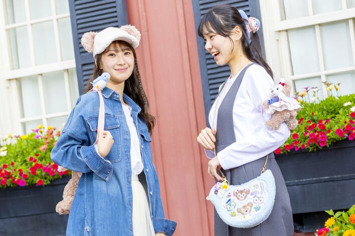 ダッフィー ウインターコスチューム ダッフィー 羽が付いたぬいぐるみコスチュームが可愛すぎ