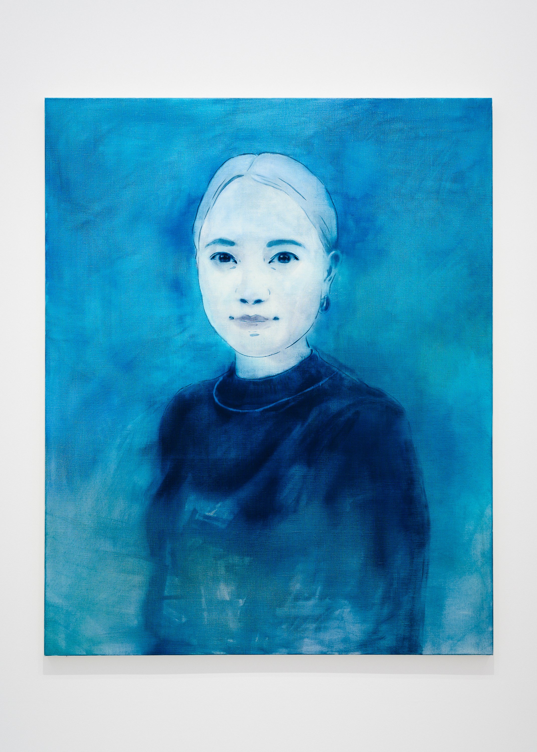 なかがわ寛奈 油彩画 「目は口ほどに」 なかがわ寛奈 油彩画 「目は口ほどに」