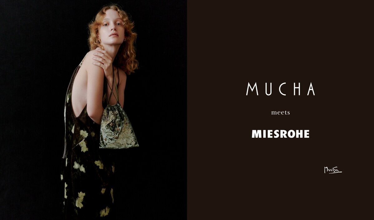 MIESROHE】初となる”MUCHA（ミュシャ）”とのコラボレーションアイテム4