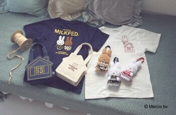 MILKFED.（ミルクフェド）が「ミッフィー」とのコラボレーションアイテムを発表。