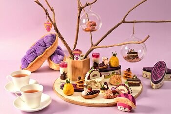 沖縄銘菓「元祖紅いもタルト」誕生40周年記念コラボレーション「沖縄BENIIMOアフタヌーンティー」を7月1日（水）より期間限定で販売開始