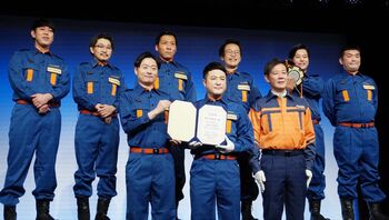 和牛消防団結成！団長の和牛・水田は、「2022年の360日くらいはこのために」と意気込み