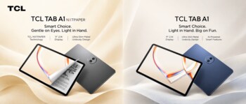 TCL、11型タブレット2機種を発売。エンタメ向け「TAB A1」と紙のように読める「TAB A1 NXTPAPER」