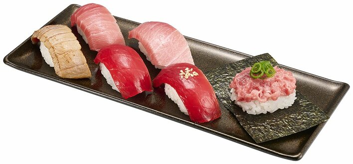 スシローで「天然本鮪」が110円から味わえる新フェア1月28日から開催　豊洲の目利き厳選ネタが集結！