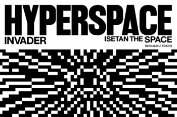 INVADER Hyperspace ― イセタン ザ・スペースにピクセルが“侵略”する。新作と宇宙を渡った来歴あるコレクション、初公開。