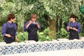 相葉雅紀、藤井流星、浮所飛貴が餃子対決で不協和音？『VS魂』主題歌制作の詳細が明らかに！