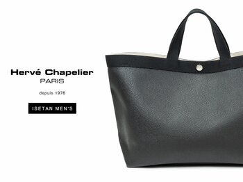 【Herve Chapelier（エルベシャプリエ）】伊勢丹新宿店メンズ館に3月18日、常設店をオープン！オープンを記念し、「桜色タグ」の限定バッグを発売