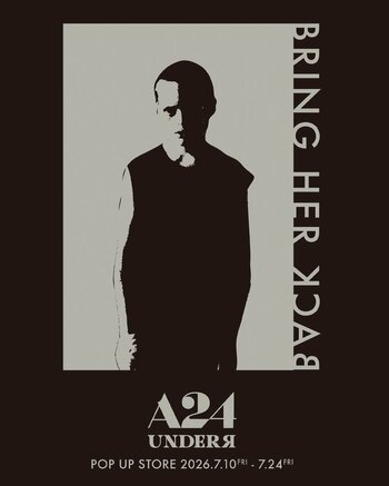 【UNDER R】“A24 ” ポップアップストアがUNDER R 千駄ヶ谷店＆大阪店に登場!!!