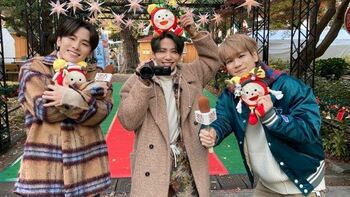 焼き芋スイーツにビーフシチューをハフハフ！JO1 がクリスマスマーケットをリポート！