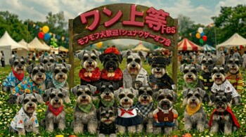 シュナウザーだらけの夢の1日！レースも交流も撮影会も楽しめる“シュナまみれ”イベントをWHATAWONで開催【大阪・岸和田】