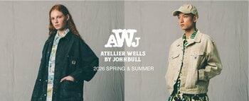 JOHNBULLとWELLSのコラボレーションブランド「ATELLIER WELLS BY JOHNBULL（アトリエ ウェルズ バイ ジョンブル）」2026年春夏コレクションのLOOKBOOKを公開