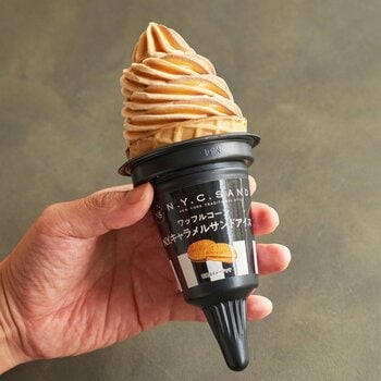 キャラメルのコク深い味わい！セブンーイレブンとN.Y.C.SANDのコラボレーションアイスが新しくなって全国のセブンーイレブンにて登場！