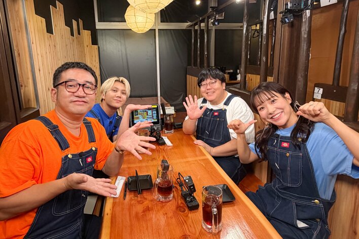 KEY TO LIT・佐々木大光「いつもと違う雰囲気で楽しかった」吉田知那美ら助っ人の参戦に大喜び！「鳥貴族」外国人人気メニューベスト10を検証