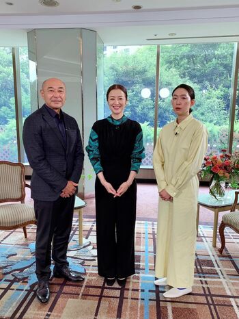 鈴木京香 年齢を重ね「気にならなくなった」「ちょっとした進化」を高橋克実＆江口のりこに語る